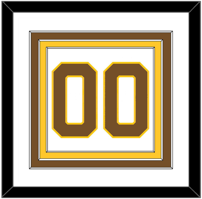 Boston Number (Back) - Home White (1925-1932) - Premier Tier 1