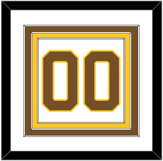 Boston Number (Back) - Home White (1925-1932) - Premier Tier 1