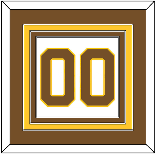 Boston Number (Back) - Home White (1925-1932) - Premier Tier 2