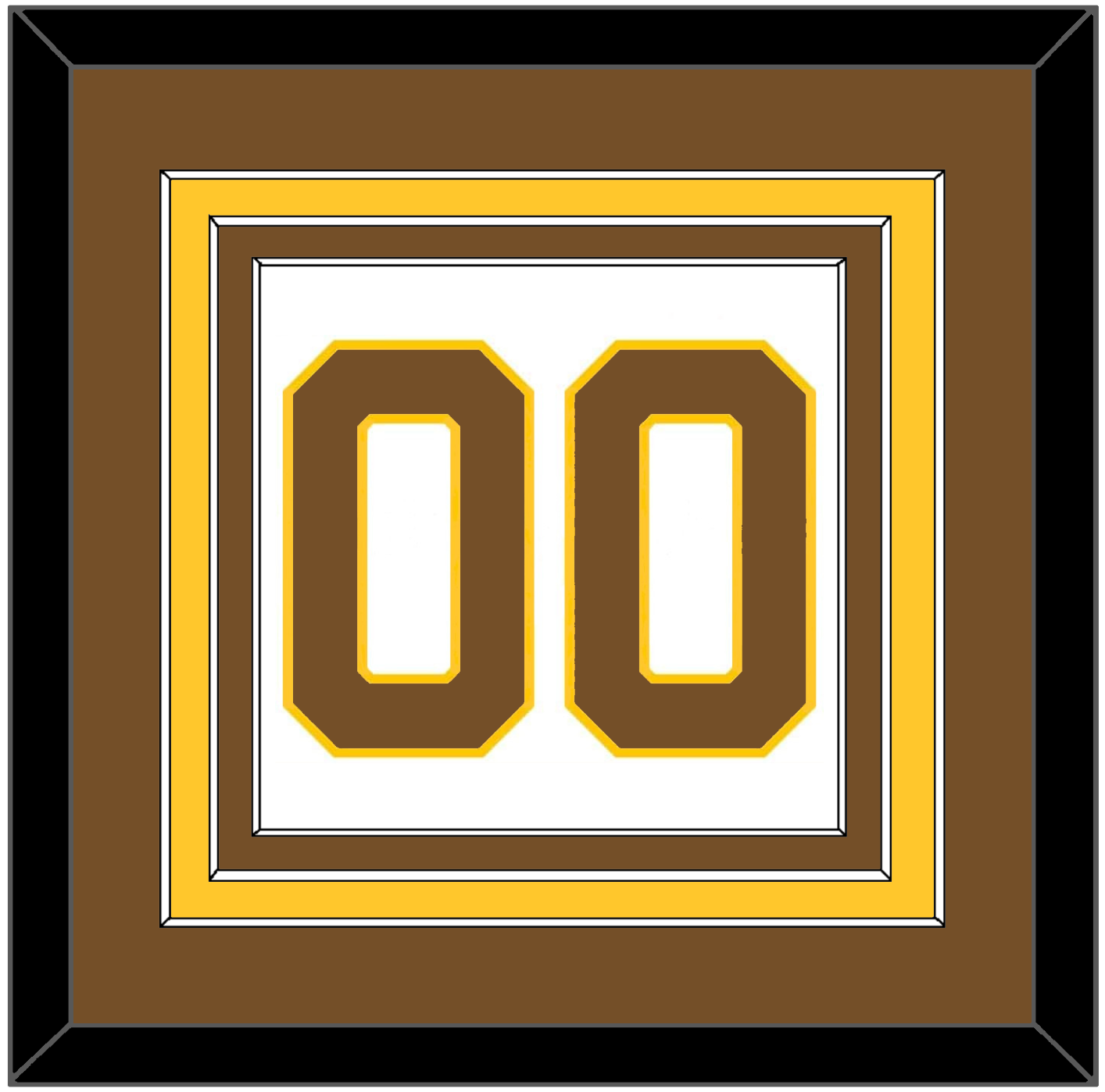 Boston Number (Back) - Home White (1925-1932) - Premier Tier 2