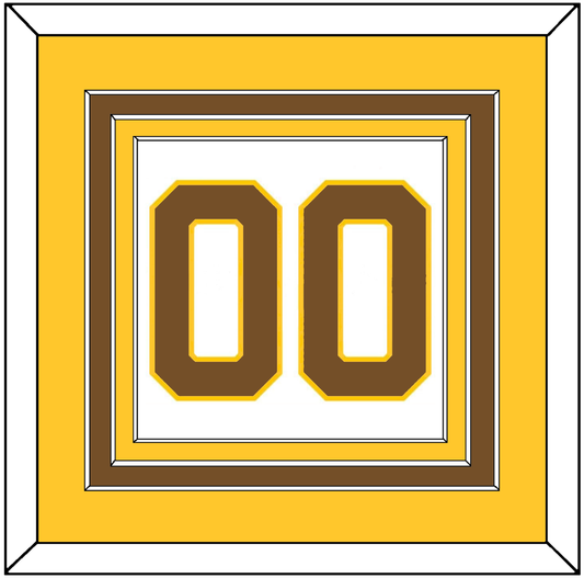 Boston Number (Back) - Home White (1925-1932) - Premier Tier 3