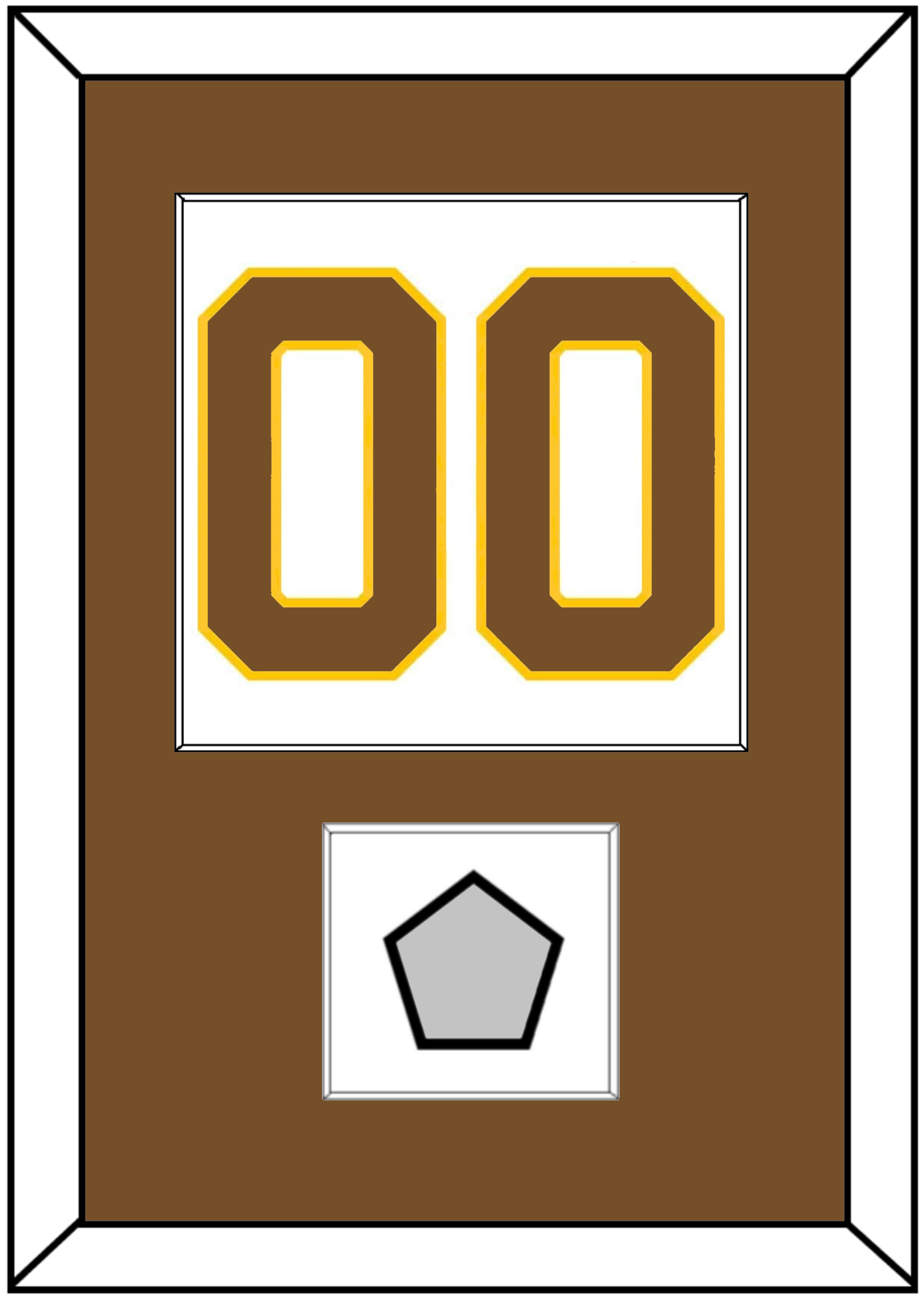 Boston Number (Back) With Stanley Cup Champions Patch - Home White (1925-1932) - Essential Tier 1