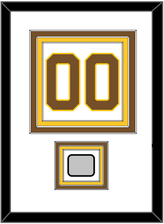 Boston Number (Back) With Stanley Cup Champions Patch - Home White (1925-1932) - Premier Tier 1