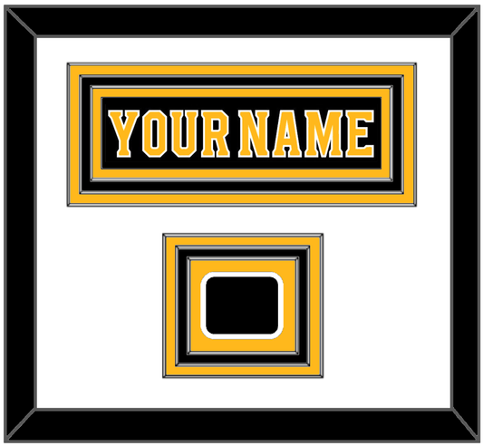 Boston Nameplate & Jersey Logo Patch - Home Black - Premier Tier 1
