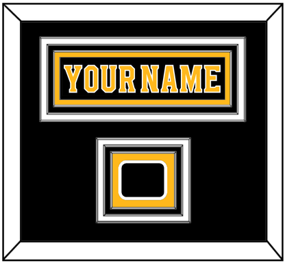 Boston Nameplate & Jersey Logo Patch - Home Black - Premier Tier 2