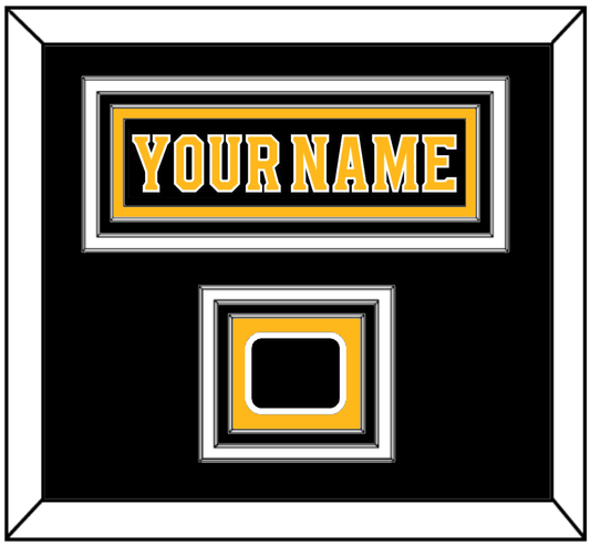 Boston Nameplate & Jersey Logo Patch - Home Black - Premier Tier 2