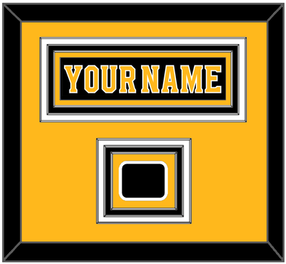 Boston Nameplate & Jersey Logo Patch - Home Black - Premier Tier 3