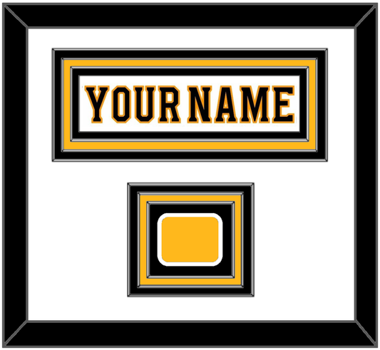 Boston Nameplate & Jersey Logo Patch - Road White - Premier Tier 1