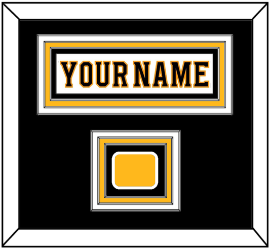 Boston Nameplate & Jersey Logo Patch - Road White - Premier Tier 2