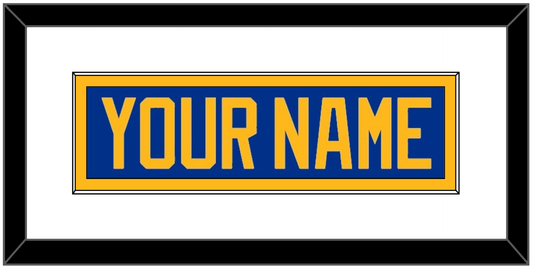 Buffalo Nameplate - Home Blue - Essential Tier 1
