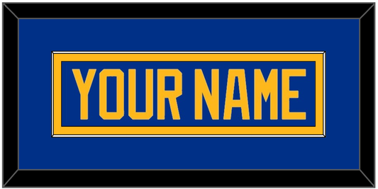 Buffalo Nameplate - Home Blue - Essential Tier 2