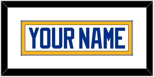 Buffalo Nameplate - Road White - Essential Tier 1