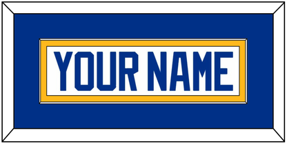 Buffalo Nameplate - Road White - Essential Tier 2