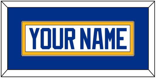 Buffalo Nameplate - Road White - Essential Tier 2