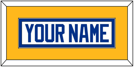 Buffalo Nameplate - Road White - Essential Tier 3