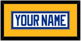 Buffalo Nameplate - Road White - Single Mat 3
