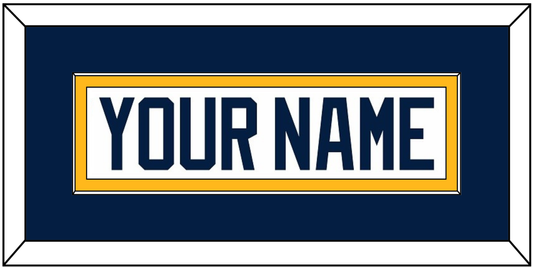 Buffalo Nameplate - Road White (2010-2020) - Essential Tier 2
