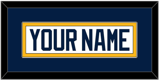 Buffalo Nameplate - Road White (2010-2020) - Essential Tier 2