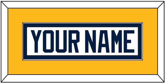 Buffalo Nameplate - Road White (2010-2020) - Essential Tier 3