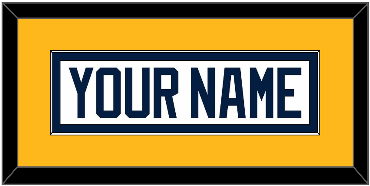 Buffalo Nameplate - Road White (2010-2020) - Essential Tier 3