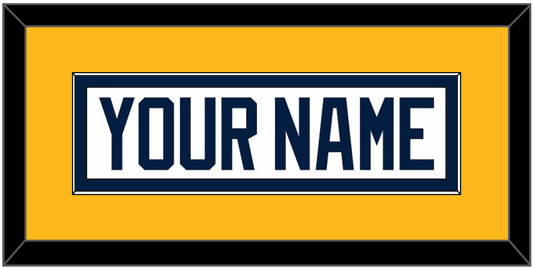 Buffalo Nameplate - Road White (2010-2020) - Essential Tier 3