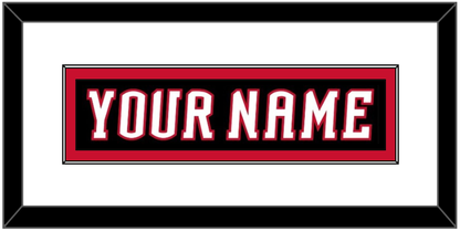 Buffalo Nameplate - Home White/Road Black (1996-2006) - Essential Tier 1