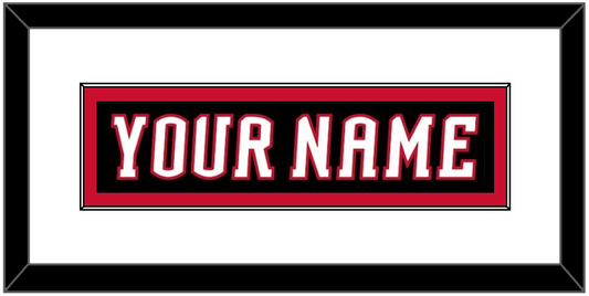 Buffalo Nameplate - Home White/Road Black (1996-2006) - Essential Tier 1