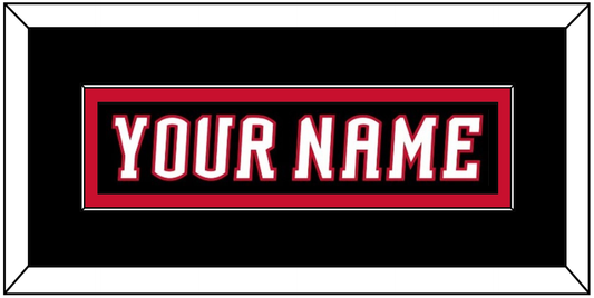 Buffalo Nameplate - Home White/Road Black (1996-2006) - Essential Tier 2