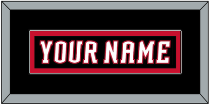 Buffalo Nameplate - Home White/Road Black (1996-2006) - Essential Tier 2