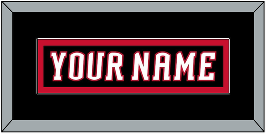 Buffalo Nameplate - Home White/Road Black (1996-2006) - Essential Tier 2