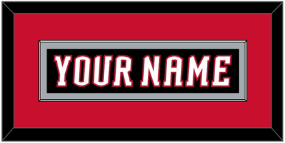 Buffalo Nameplate - Home White/Road Black (1996-2006) - Essential Tier 3