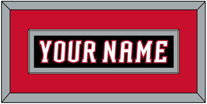 Buffalo Nameplate - Home White/Road Black (1996-2006) - Essential Tier 3