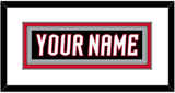 Buffalo Nameplate - Alternate Black - Double Mat 1