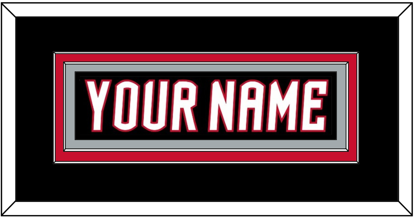 Buffalo Nameplate - Alternate Black - Signature Tier 2