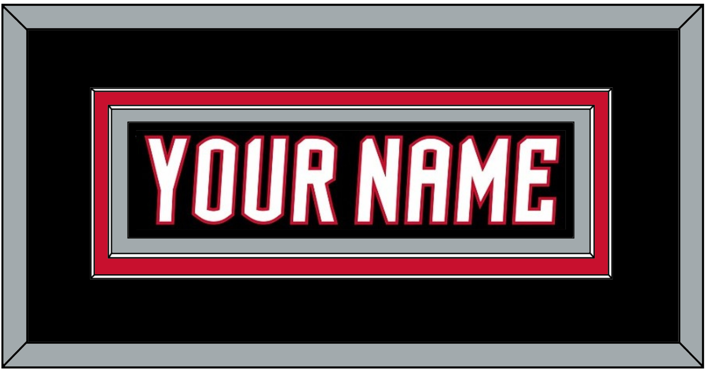 Buffalo Nameplate - Alternate Black - Signature Tier 2
