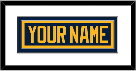 Buffalo Nameplate - Home Blue (2010-2020) - Signature Tier 1