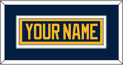 Buffalo Nameplate - Home Blue (2010-2020) - Signature Tier 2