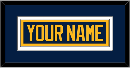 Buffalo Nameplate - Home Blue (2010-2020) - Signature Tier 2