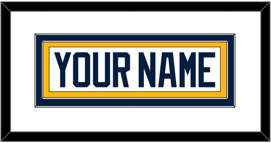 Buffalo Nameplate - Road White (2010-2020) - Signature Tier 1