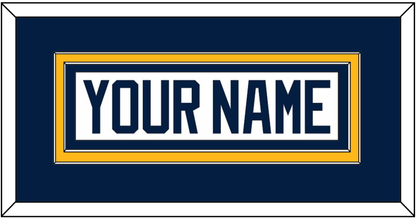 Buffalo Nameplate - Road White (2010-2020) - Signature Tier 2