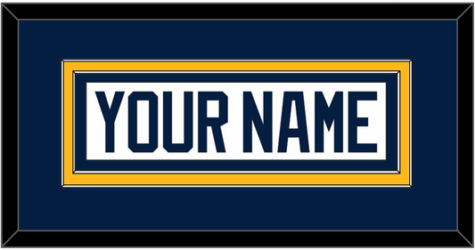 Buffalo Nameplate - Road White (2010-2020) - Signature Tier 2