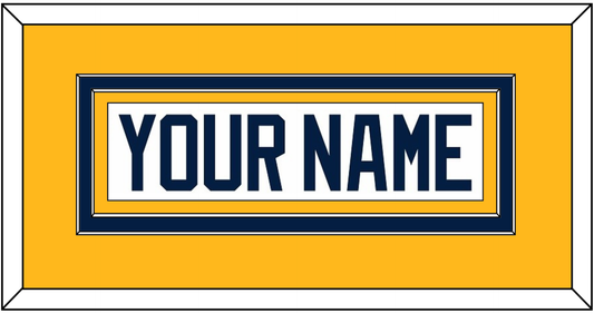 Buffalo Nameplate - Road White (2010-2020) - Signature Tier 3