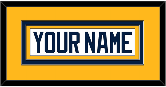 Buffalo Nameplate - Road White (2010-2020) - Signature Tier 3