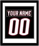 Buffalo Nameplate & Number (Back) Combined - Alternate Black - Single Mat 1
