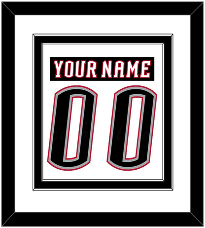 Buffalo Nameplate & Number (Back) Combined - Home White (1996-2006) - Signature Tier 1