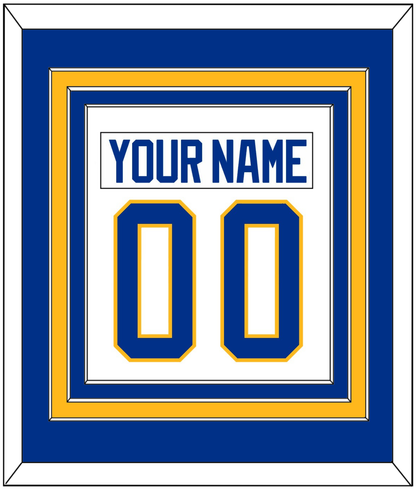 Buffalo Nameplate & Full-Size Number - Combined