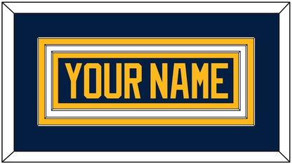 Buffalo Nameplate - Home Blue (2010-2020) - Premier Tier 1