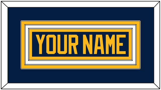 Buffalo Nameplate - Home Blue (2010-2020) - Premier Tier 1