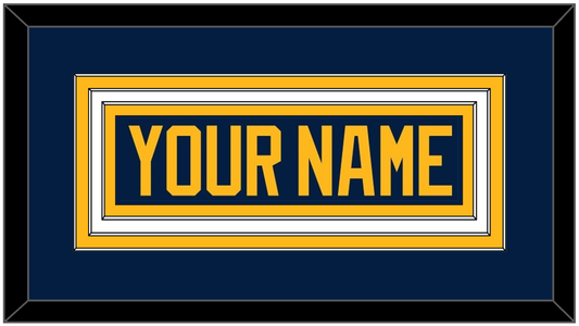Buffalo Nameplate - Home Blue (2010-2020) - Premier Tier 1