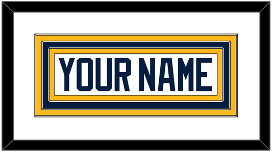 Buffalo Nameplate - Road White (2010-2020) - Premier Tier 3